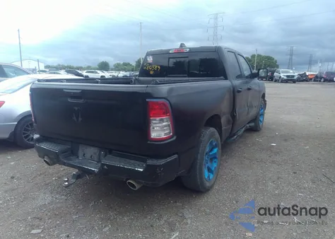 2020 Ram 1500 Big Horn из США, поврежденный, VIN 1C6SRFBT2LN280589